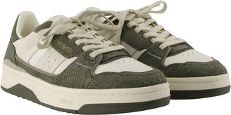 Axel Arigato Mens Clay Sneaker Green Calfskin