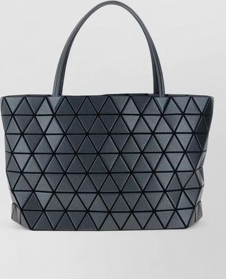 Bao Bao Issey Miyake bateau tote bag geometric pattern top handles