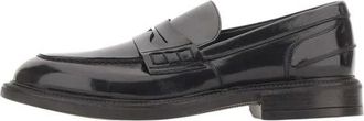 Alexander Hotto Penny Loafer - Heren - Loafers - Zwart - 44 EU - Leer - Schoenen