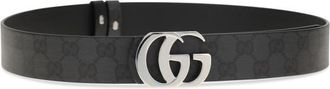Gucci Black GG Buckle Belt