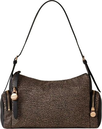 Borbonese Poche Borsa Hobo Medium - - Bags - Donna - Nero - ONE SIZE