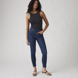 Levi's 721 High Rise Skinny Jeans - Womens - 25X30 - Blue