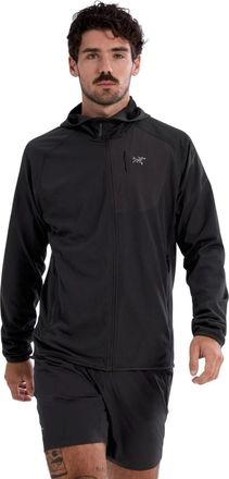 Arc'teryx Delta Hoodie Mens Black Fleece Insulated Long Sleeve Zip Up GBO3743