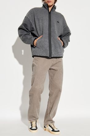 Diesel Jacket S-BATY-NEW With Fleece, Mens, Grey