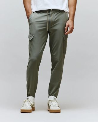 Psycho Bunny Mens Luka Cargo Pant 322 MULLED BASIL / 30