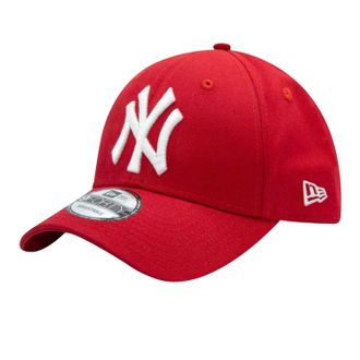 New Era New Era Volwassen unisex New York Yankees Baseballpet (Rood/Wit)