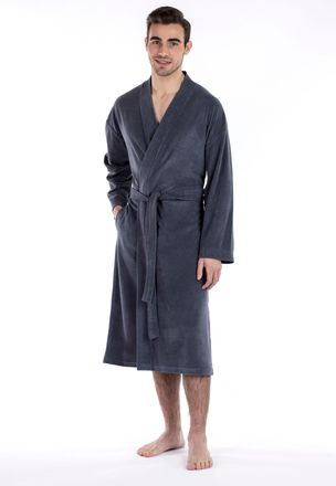 Framsohn Bademantel »Leichter Bademantel Herren« Besonders leichter Jerseybademantel