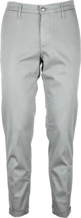 Re-hash broek - Heren - Slim Fit Broeken - Grijs - W31 - Katoen - Broeken