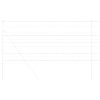 Berkfield Home Modern Field Fence 1.2x50 m Galvanised Steel in Silver