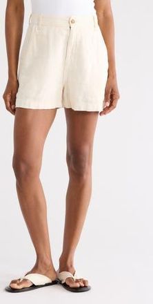 DL1961 Marie Shorts in Flax Linen at Nordstrom Rack, Size X-Small