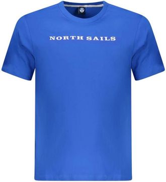 North Sails T-Shirt - Heren - T-shirts - Blauw - 2XL - Katoen - Tops