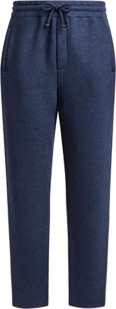 Etro Pantaloni con motivo jacquard - Blu