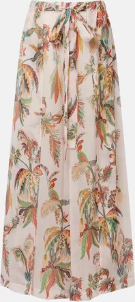 Etro Printed maxi skirt