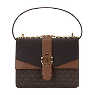 Michael Kors Handbags, female, Brown, Size: ONE SIZE Handbags