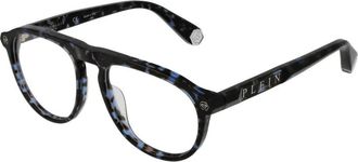 Philipp Plein Rond optisch montuur - Heren - Brillen - Blauw - ONE Size - Accessoires