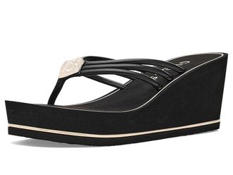 Guess Sabrie Womens Wedge Shoes Black : 10 M, Faux Leather