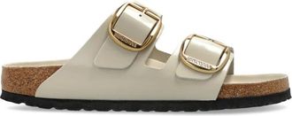 Birkenstock Dames, Schoenen, Beige, Maat: 37 EU Leer