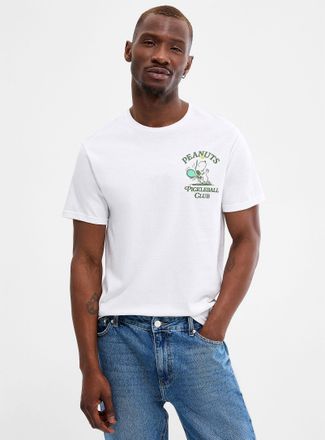 Le 31 Mens Peanuts Pickleballs T-shirt