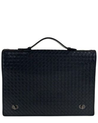 Bottega Veneta Briefcase Black (Authentic Pre-Loved)