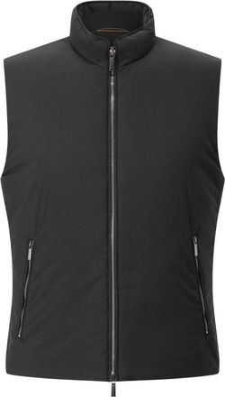 Moorer Italiaanse Stijl Functioneel Vest - Heren - Bodywarmers - Zwart - XL - Jassen