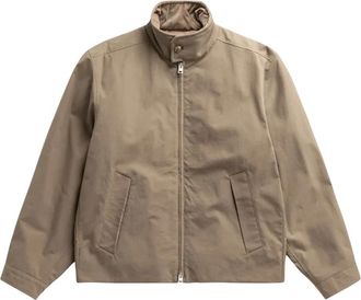 Norse Projects Froan Gore-Tex Windstopper Harrington Jas - Heren - Zomerjassen - Beige - L - Wol - Jassen