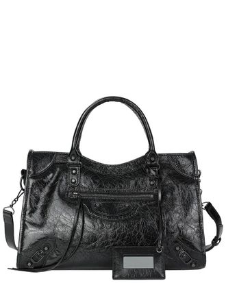 Tiffany & Fred Distressed Leather Satchel