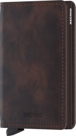 Secrid Slimwallet Vintage in Chocolate at Nordstrom