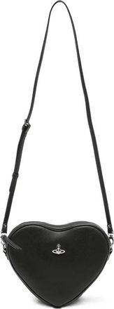 Vivienne Westwood Tasha Schoudertas Telefoon - Dames - Schoudertassen - Zwart - ONE Size - Leer - Tassen