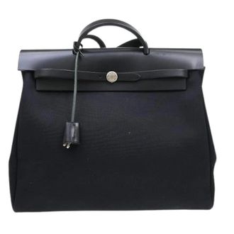 Herm&egrave;s Pre-owned Handbags, female, Black, Size: ONE SIZE Pre-owned Herbag cabas
