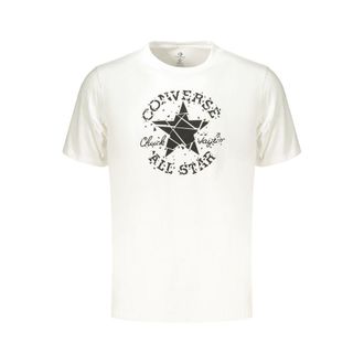 Converse Witte Katoenen T-shirt voor Heren