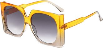 Generic Large Frame Womens Sunglasses Outdoor Vacation Mens Sports Sun Glasses(White)