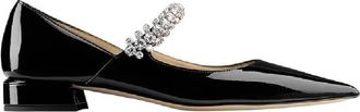 Jimmy Choo London Adjustable Strap Bing Flat Pumps, Brand Size 36 (US Size 6)