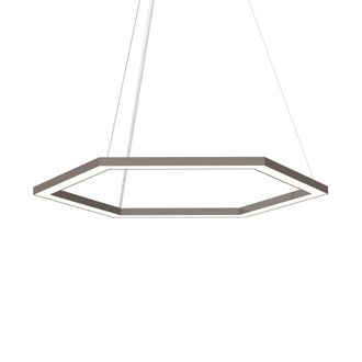 Lumicom Esagono L&aacute;mpara De Techo &Oslash;60 Monocolor Brillo