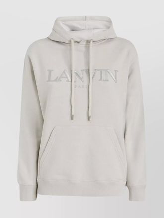 Lanvin cotton oversized hoodie
