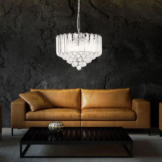 Globo Lighting L&aacute;mpara Colgante - Minnesota - Cromo - Metal - &Oslash; 35cm - - Globo