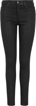 A|X Armani Exchange Zwarte Skinny Fit Jeans - Dames - Slim Fit Jeans - Zwart - W26 - Katoen - Jeans