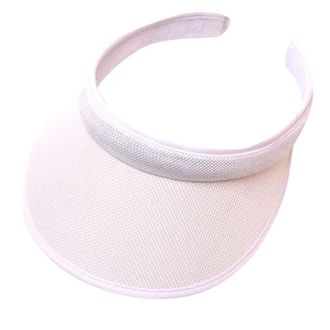 Generic Mother - Daughter Outdoor Sun Visor Hat Set - Mesh Construction, Adjustable Headbands, Great for Sun - Shielding and Stylish Matching Looks White
