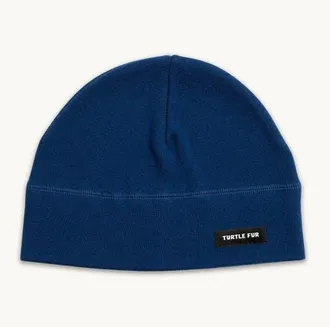 Turtle Fur Carefree Merino Wool Beanie in Navy at Nordstrom