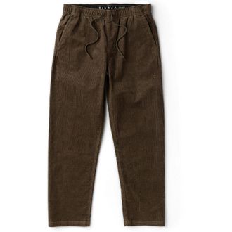 Vissla Mens No See Ums Cord Eco Elastic Pants Brown XL