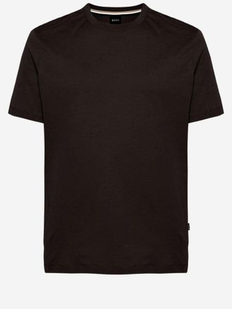 HUGO BOSS Camiseta De Algod&oacute;n Con Logo De Hugo Boss