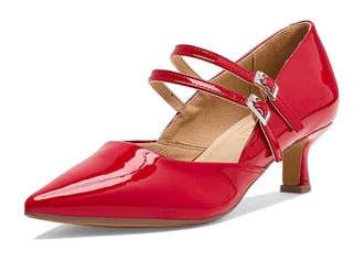 Journee Collection Carnation Womens Shoes Red : 6.5 M, Synthetic
