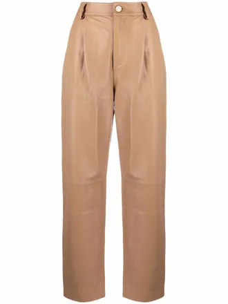 Red Valentino Pantaloni a vita alta - Toni neutri