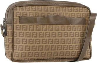 Fendi Pre-owned Cross Body Bags, female, Brown, Size: ONE SIZE Pre-owned Vintage Cross Body Bag