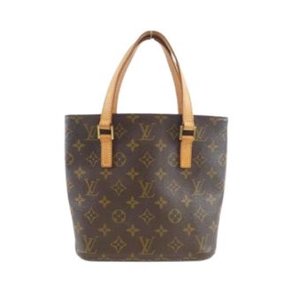 Louis Vuitton Pre-owned Bucket Bags, female, Brown, Size: ONE SIZE Pre-owned Bucket Bag