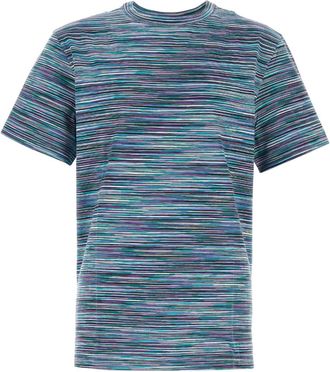 Missoni Embroidered Cotton T Shirt
