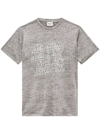 Isabel Marant Zoeline T-shirt - Grey