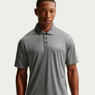 Nike Mens Par Dri-FIT Golf Polo in Black | IQ6616-010