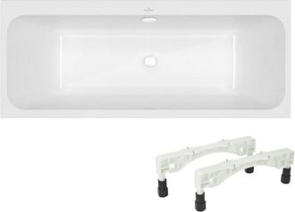 Villeroy & Boch Ba&ntilde;era Villeroy & Boch Architectura De 170 X 75 Cm, Con Instalaci&oacute;n A La Derecha, Patas Y Desag&uuml;e Blanco Wirquin