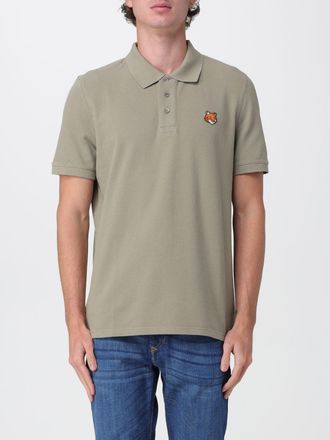 Maison Kitsuné Polo in cotone con logo Maison Kitsuné