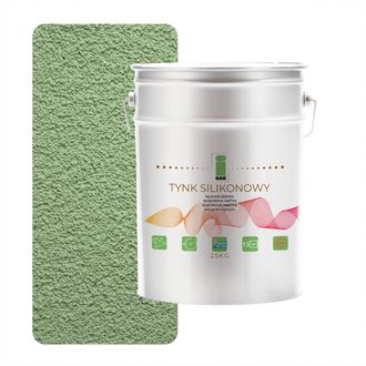 OEM Revestimiento Exterior De Silicona Para Fachadas, Color Verde Oliva, 1,5 Mm, Calidad Superior, 25 Kg